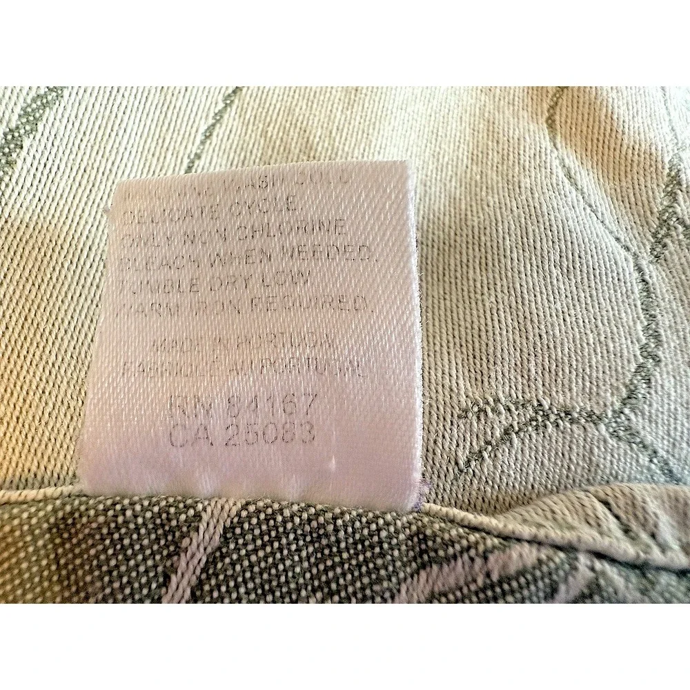 Vtg Disney 100 Acre Wood Winnie the Pooh Friends Sage Green Table‎ Cloth Napkins